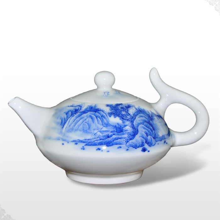 Offered home - cooked hand blue and white porcelain in jingdezhen tea tea tea taking utensils ceramic teapot tea manually