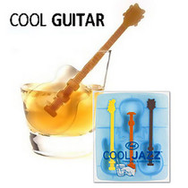 Creative guitar ice box Three-grid ice grid ice box Ice mold Ice mold 3 pieces into the ice box ice box ice box Ice box Ice box Ice box Ice box Ice box Ice box Ice box