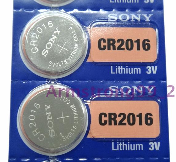SONY Sony CR2016 button battery 3V lithium battery remote control electronic dictionary anti-theft device