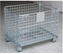 Factory direct A-5 galvanized folding storage cage iron cage logistics box 1000*800*840