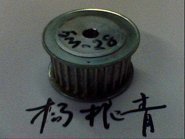 Synchronous wheel HTD5M-28 teeth -25 synchronous wheel 28-5M-20AF type aluminium alloy material synchronous pulley