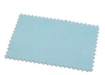 7*10cm rectangular silver cloth jewelry maintenance double-sided velvet gold cloth