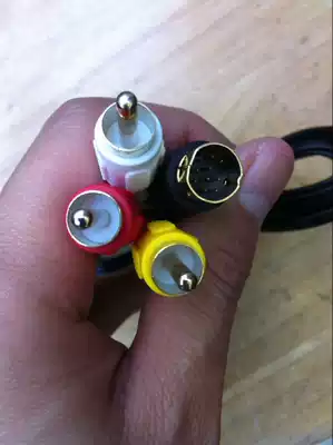 Exclusively for export Sega SEGA Saturn SS AV cable SS transmission cable Visible to the naked eye Gold-plated head High quality