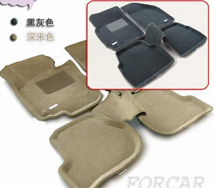 台湾3D福卡脚垫 速腾 途观 迈腾 CC 高尔夫6 朗逸 新宝来专用脚垫