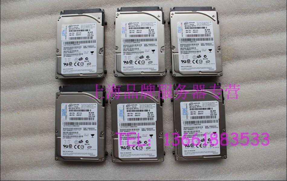 IBM 90P1315 26K5157 36G SCSI 10K 2 5 inch ST936701LC Blade disk