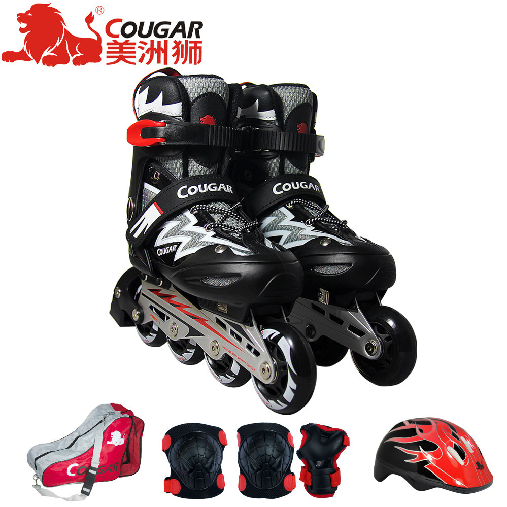 Cougar MZS835 children's leisure skating roller skating inline shoes promotional suit roller skates