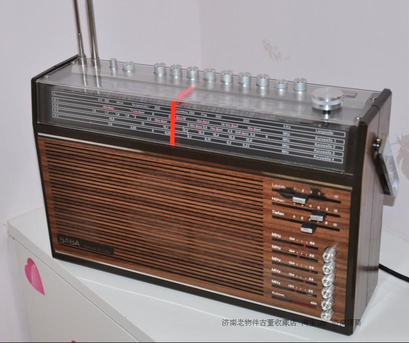 Pure German SABA luxury transistor handheld radio classical sound perfect