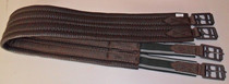 Brown belly belt Integrated saddle accessories Furong leather Belly belt SA117 (Shanghai Harness Shop)