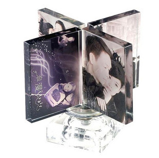 Rotating four-sided crystal-various styles-personalized customization-Valentine's Day gift