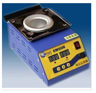 Creativeauthorised sales lead free number of environmentally friendly round tin furnace CM-508 pure titanium tin furnace can be set