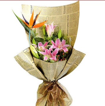 南京扬中泰兴香水百合花束无锡同城鲜花速递朋友同事领导长辈礼物