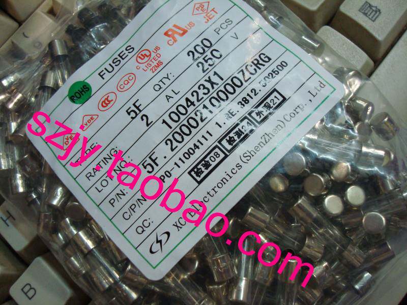 5 * 20 2A 2A 250V 5 x 20MM brand new eco-friendly spot 200 prices