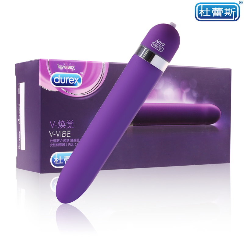 杜蕾斯焕觉-V多速触感震动棒 女用G点高潮震动按摩棒情趣成人用XM
