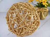 Golden Fujiao rattan ball decorative colored ball Flower Ball flower ball dried flower accessories each size