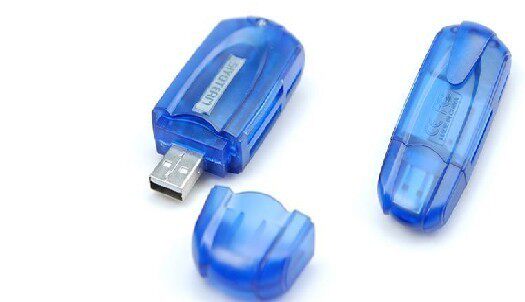 World Friends SY-630 5-in-more than one all-in-one card reader TF SD mini M2 MS card reader with lamp