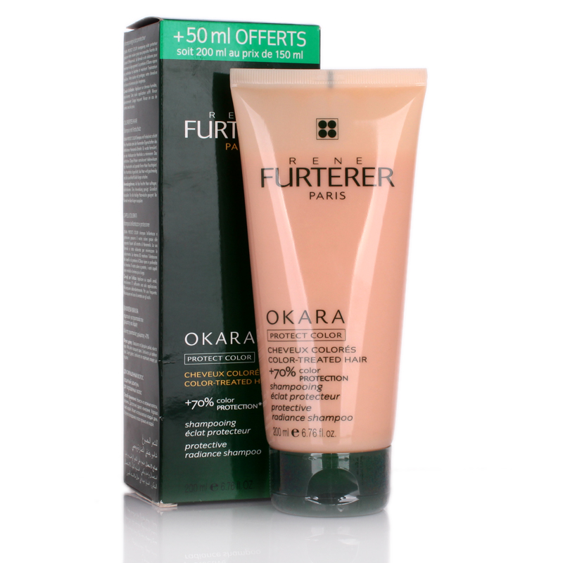 Rene Furterer馥绿德雅 莹彩修护洗发露200ml 染发锁色持久亮泽