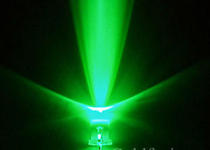 LED light emitting tube 3MM white hair green emerald green pure green long feet 6000-9000MCD factory direct sales brand new