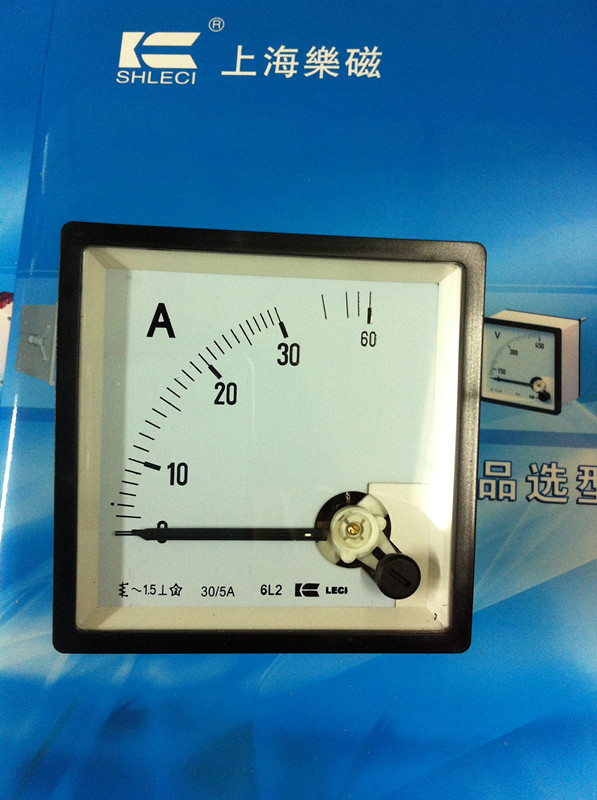Shanghai Leci pointer AC voltmeter 6L2 30 5