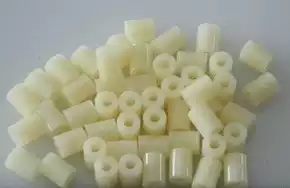 Nylon casing isolation column ABS stud insulation column Plastic cushion column Straight through column Outer diameter 6*M3*10(1 thousand