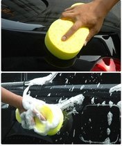 Vacuum compression sponge boutique car wash sponge car cleaning brush wax car wash compression 8 word sponge