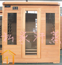 Meischlea New Goods 4 Mobile Sauna Bath Box Dry Steam Sweat Steam Room Home With Far Infrared Light Wave Full Body Detoxifation