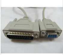 9-hole to 25-pin serial cable 9 female to 25 male cable Serial to parallel cable DB9 to DB25 cable 1 5 meters