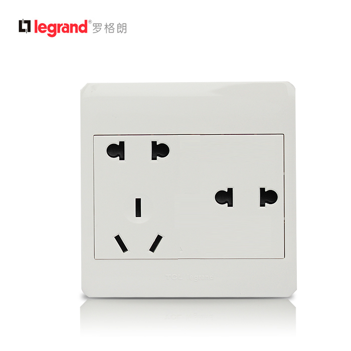 TCL Legrand switch socket seven-hole socket wise series switch socket power socket surface mounted