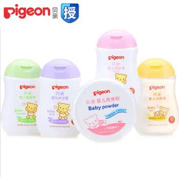 贝亲洗护套装 婴儿洗发水沐浴露润肤油爽身粉儿童沐浴用品200ml