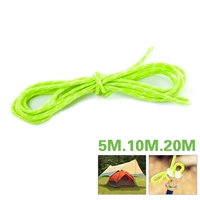 Sáng lều dây thừng dây thừng mạnh 5 mm đậm cường độ cao dây đinh tán dây thừng tán cố định dây gió 5 m - Lều / mái hiên / phụ kiện lều móc leo núi