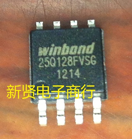 W25Q128FVSG test clear W25Q128JVSQ SOP8 16m FLASH FLASH route upgrade
