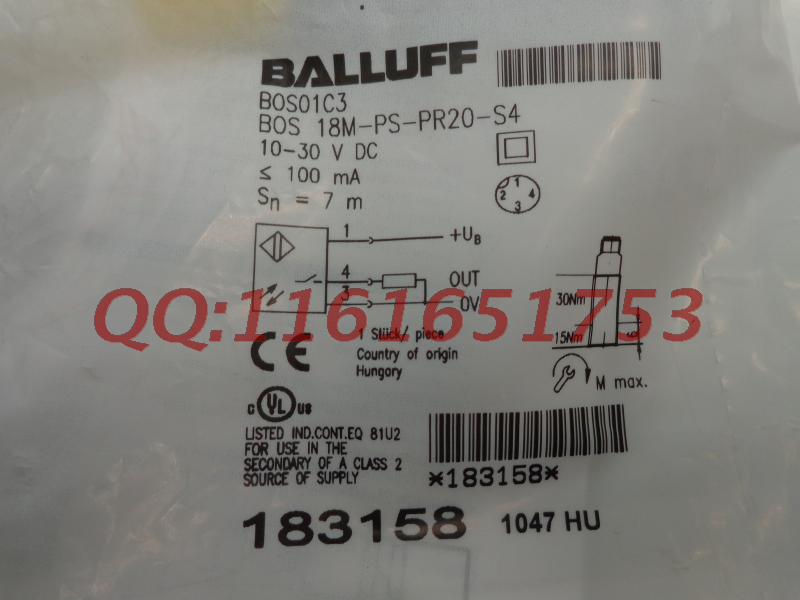 Baruf (BALLUFF) photoswitch BOS-18M-PS-PR20-S4-Taobao