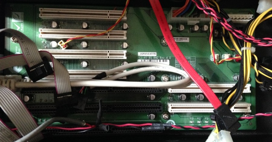PCI-6S-R40 REV industrial control bottom plate