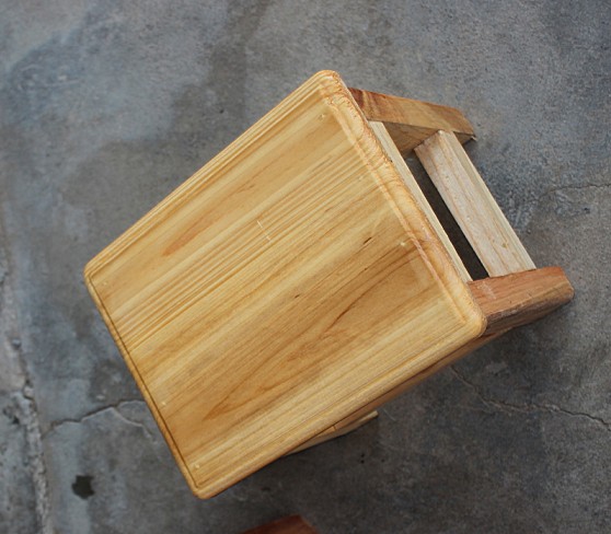 Children's small board stool home solid wood square stool with stool dining stool Stool Dining Stool solid wood stool Children's stool Bench Bench kindergarten