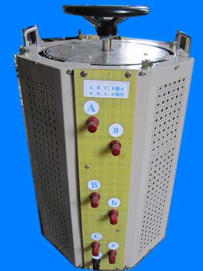 Shanghai Yili three-phase regulator TSGC2J-20KVA 0-430V voltage continuously adjustable all copper coil