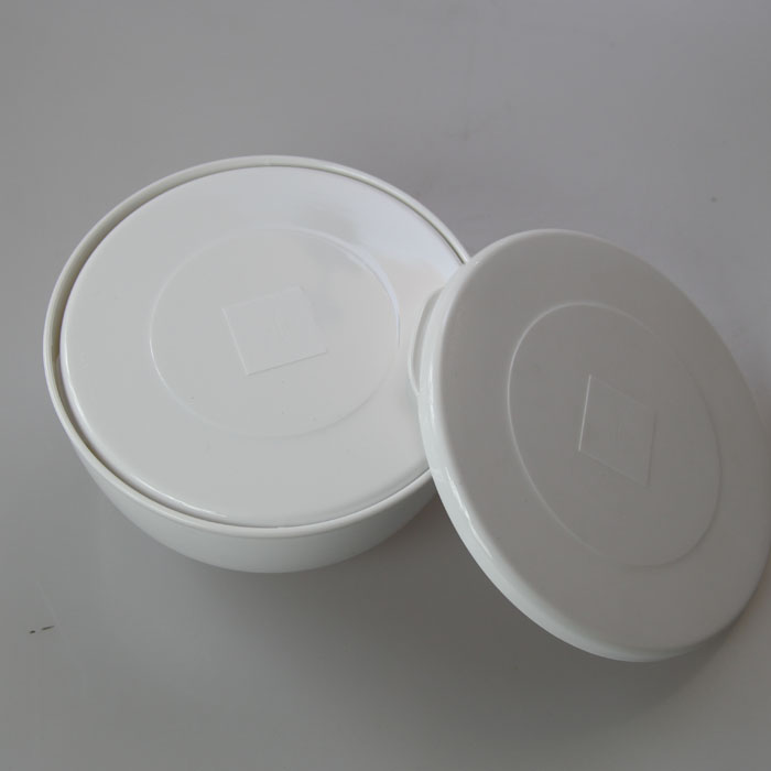 Eco-friendly bowl 2 white or transparent PC bottle material can be boiled and sterilized Easy to carry Taiwan import