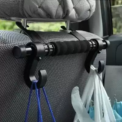  Car hook Car hook Car seat back double hook Car interior supplies Supermarket car supplies