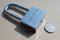 (Shenji brand)Square blade padlock-thickened super long beam 50mm(Shenji Lock Industry-Hangzhou special distribution)