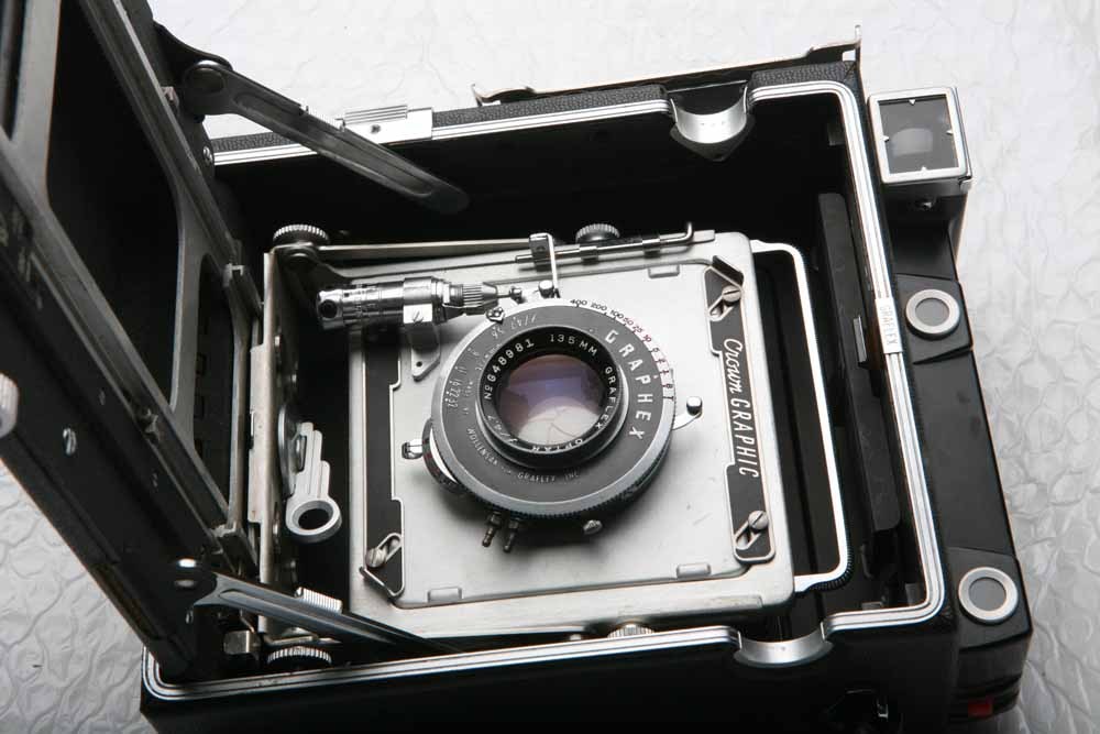 Grafy Graf Crown Graphic4x5 135mm 4 7 heads