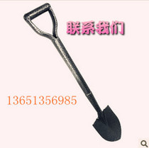 All-steel thickened snow shovel All-steel snow shovel Gardening garden tools shovel shovel shovel Army shovel