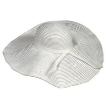 (Global purchase) US American Amazon White Extra Wide along soft hat