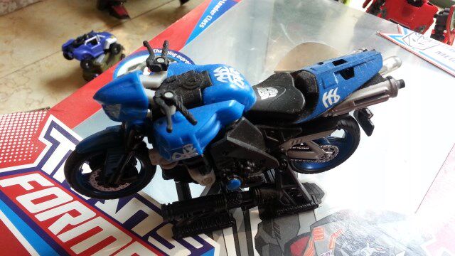 07 movie Blue locomotive is fully equipped with no rare varieties, non-Optimus Prime Megatron