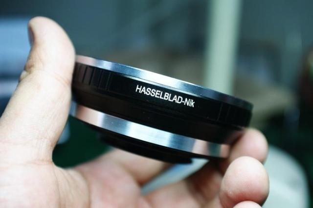 Adapter ring: Hasselblad to AI Nikon monocular adapter ring high precision no light leakage with tripod ring 200 yuan