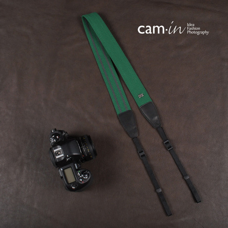 cam-in non-slip SLR digital camera strap Micro single photography shoulder strap universal dark green CAM1210A