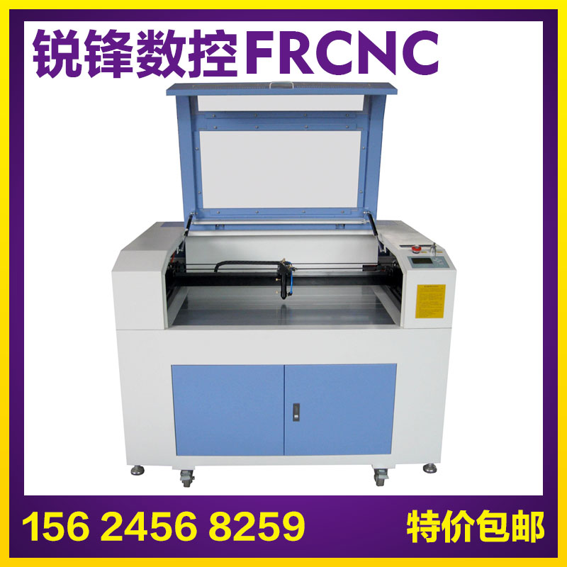6090 laser engraving and cutting machine glass cutting bed rubber plate paper cutting lettering leather cutting plexiglass