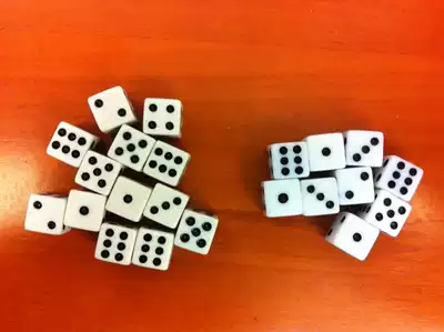 10MM square corner white background all black dot ordinary plastic 10# regular dice 10 ordinary milk white plastic color