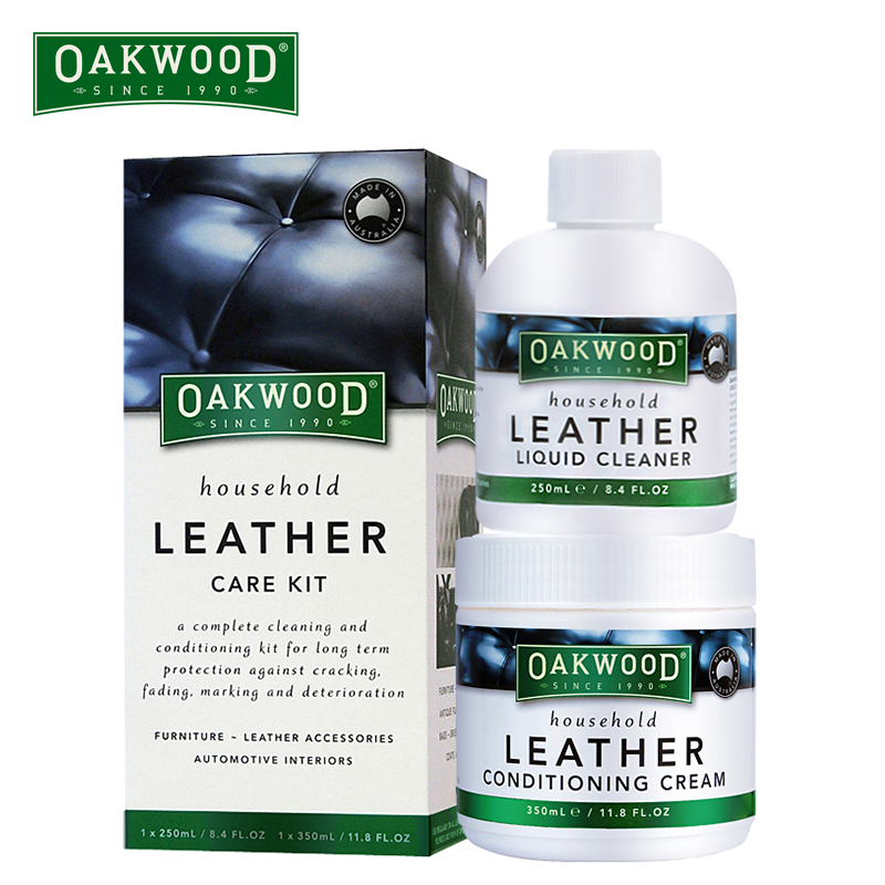 澳洲进口Oakwood 皮革护理剂 真皮沙发皮衣皮具护理液 皮革清洁剂