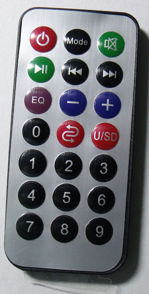 38K infrared remote control mini remote control single chip remote control to send code Xin Genesis