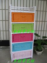 Bucket cabinet color five draw storage locker