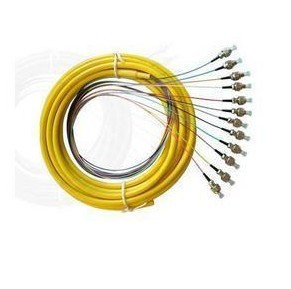 12-core ribbon FC SC LC ST Bundle pigtail fused pigtail 1 5M 12-core tail drill
