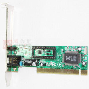8139 network card 8139D desktop computer network card PCI cable network card 10M 100M 100 trillion B network card
